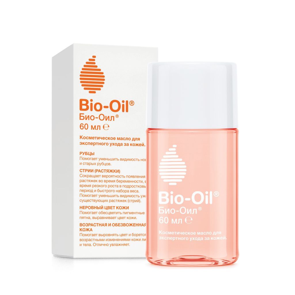 Био-Ойл (Bio-Oil) Масло косметическое, 60 мл 1 шт Россия