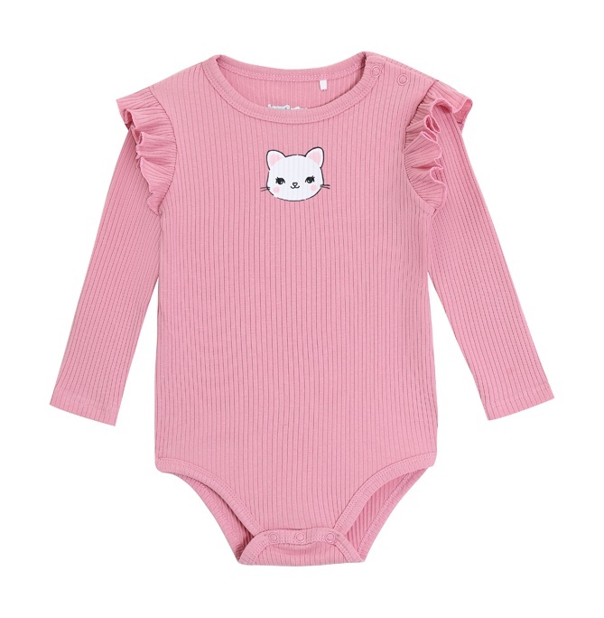 

Боди детское Kari Baby AW24B21403504, темно-розовый, 74, 234429