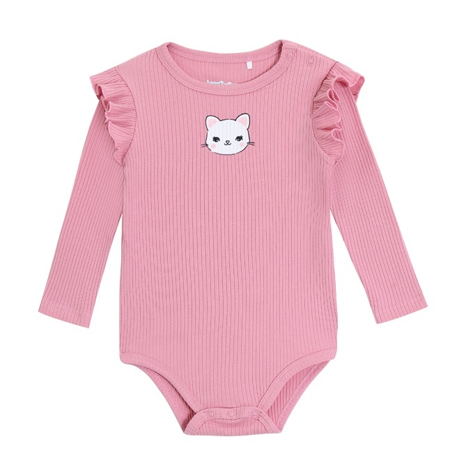 

Боди детское Kari Baby AW24B21403504, темно-розовый, 56, 234429