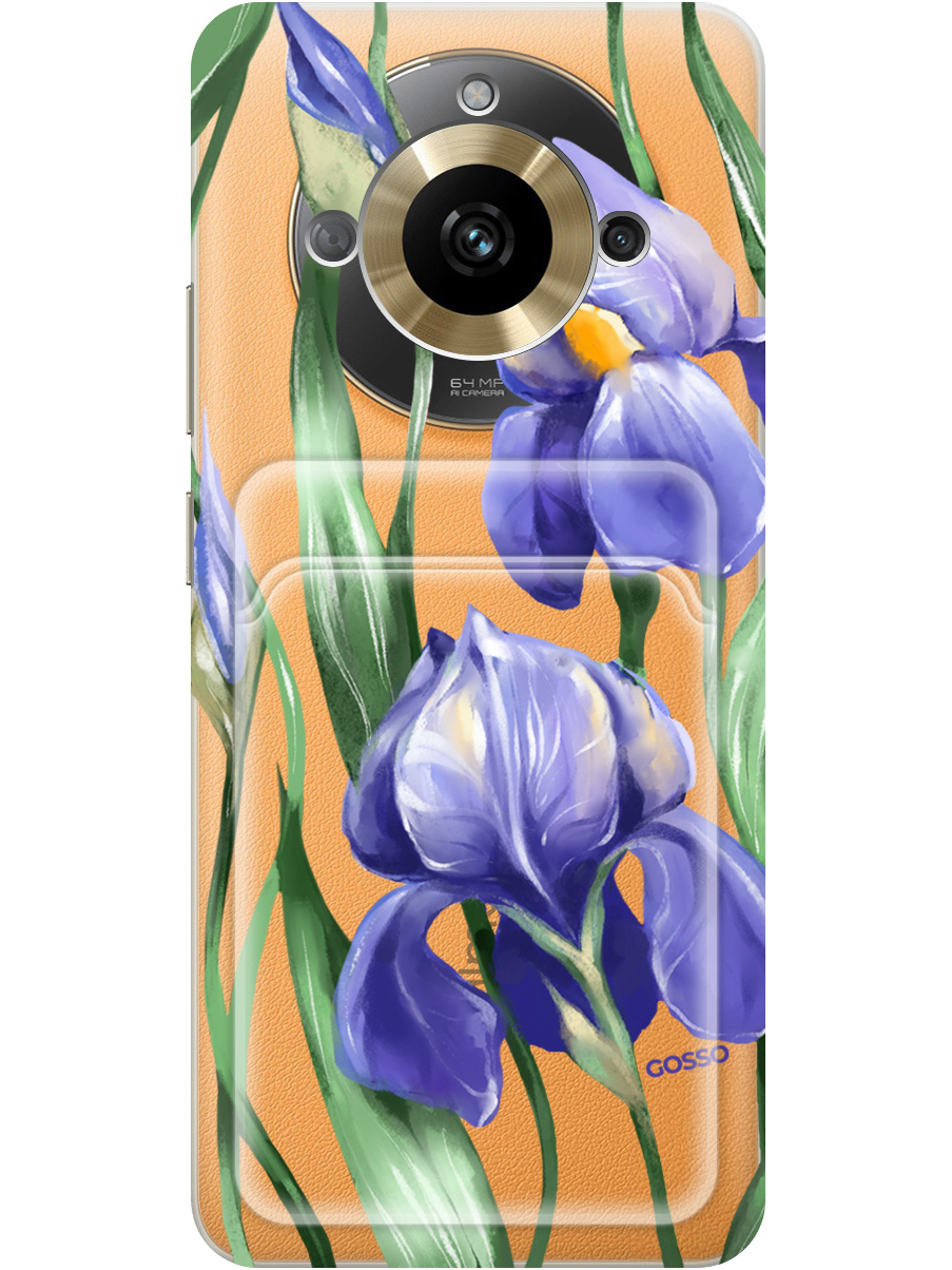 

Силиконовый чехол на Realme 11 с рисунком "Amazing Irises" прозрачный, Прозрачный;белый;синий, 20011953