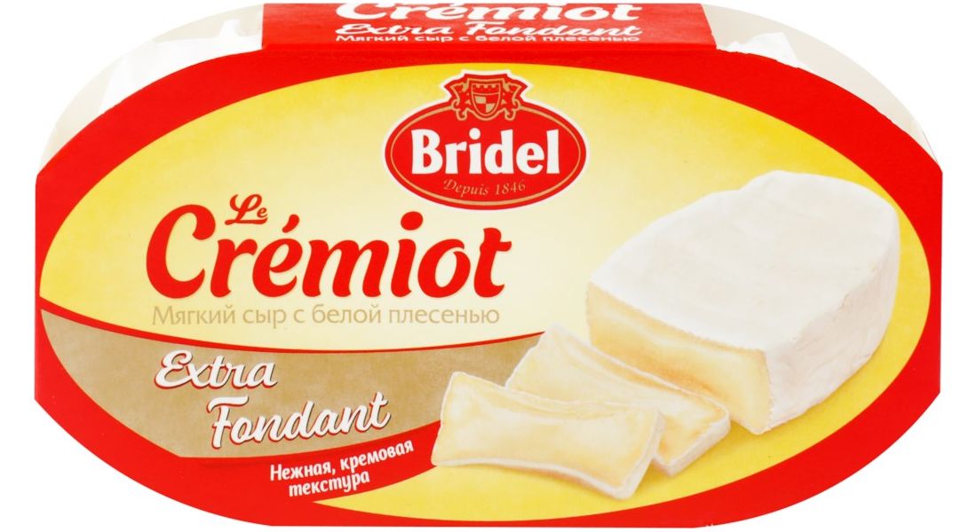 Сыр President Le Cremiot Extra Fondant с белой плесенью 60% БЗМЖ 200 г