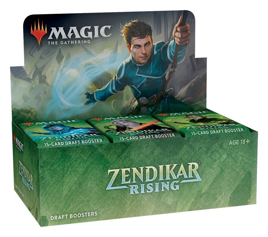 Дисплей бустеров Wizards of the Coast MTG Zendikar Rising на англ. языке, 251515