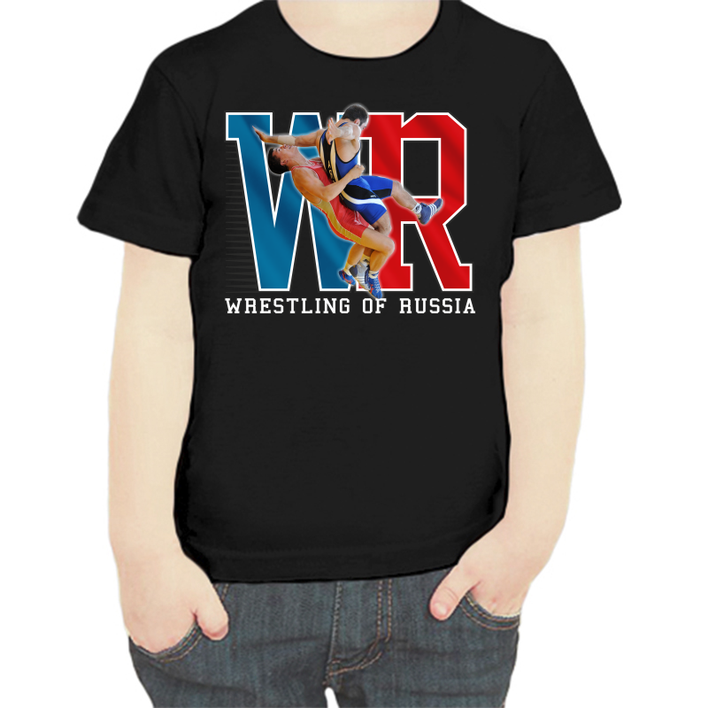 

Футболка мальчику черная 34 р-р wrestling of russia, Черный, fdm_wrestling_jf_russia