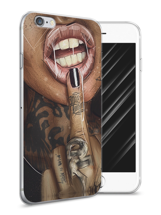 

Чехол Awog на Apple iPhone 6S / Айфон 6S "Девушка с татуировками", Разноцветный, 0104S50-9