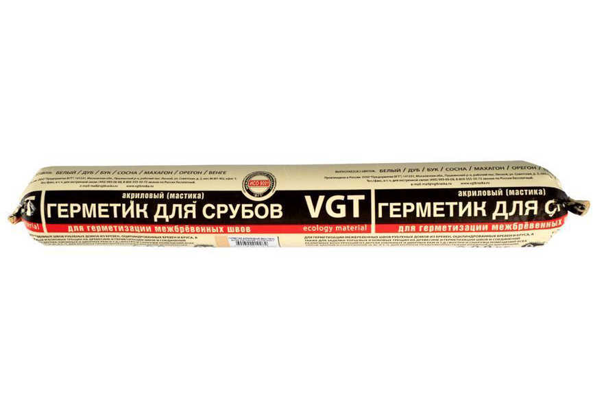 VGT Герметик акриловый (мастика) для срубов, венге 0.90 кг