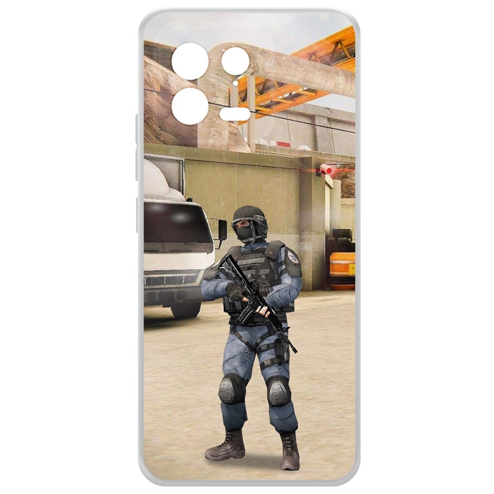 

Чехол-накладка Krutoff Clear Case Cтандофф 2 (Standoff 2) - GIGN для Xiaomi 13, Прозрачный