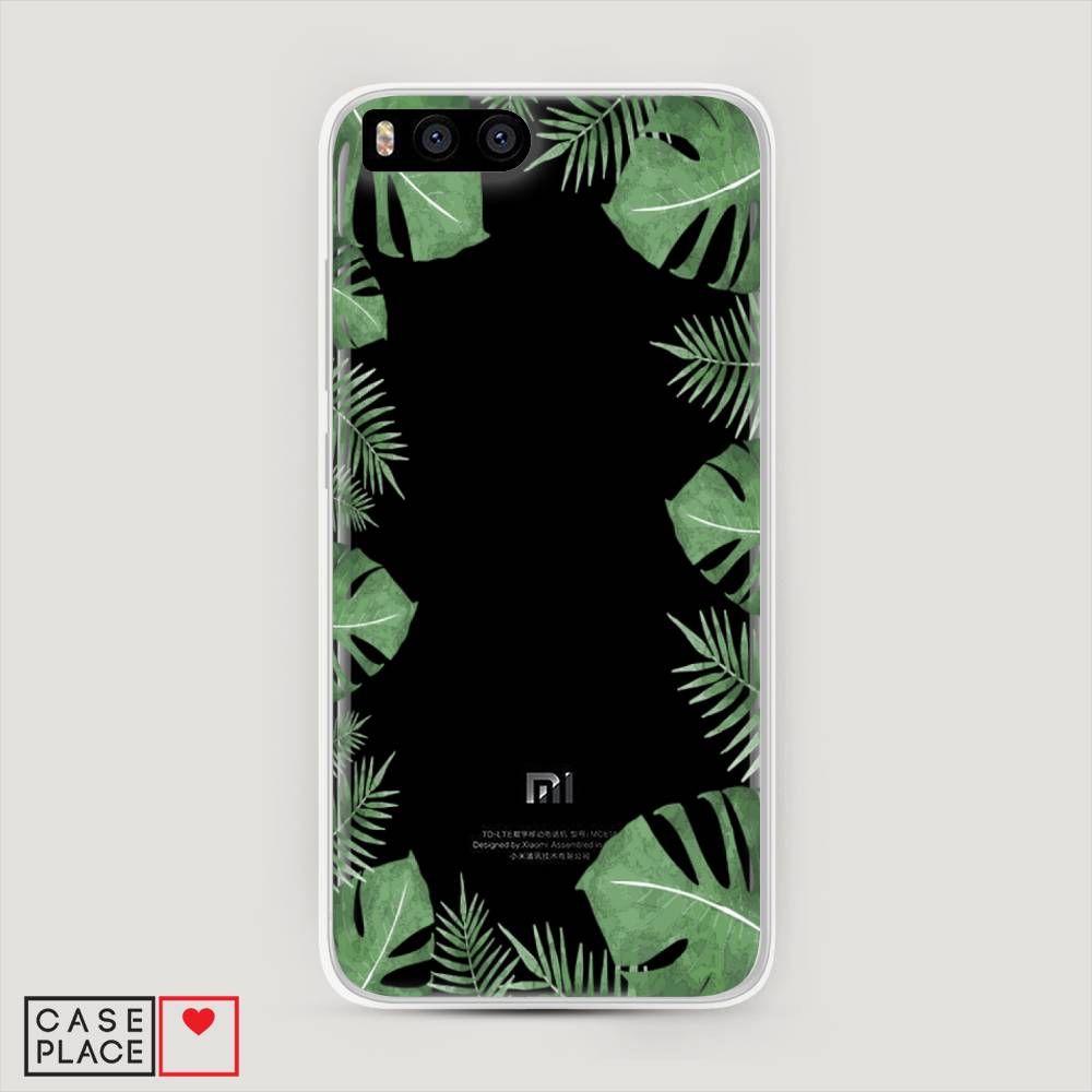 

Пластиковый чехол "Листья папоротника рамка" на Xiaomi Mi6