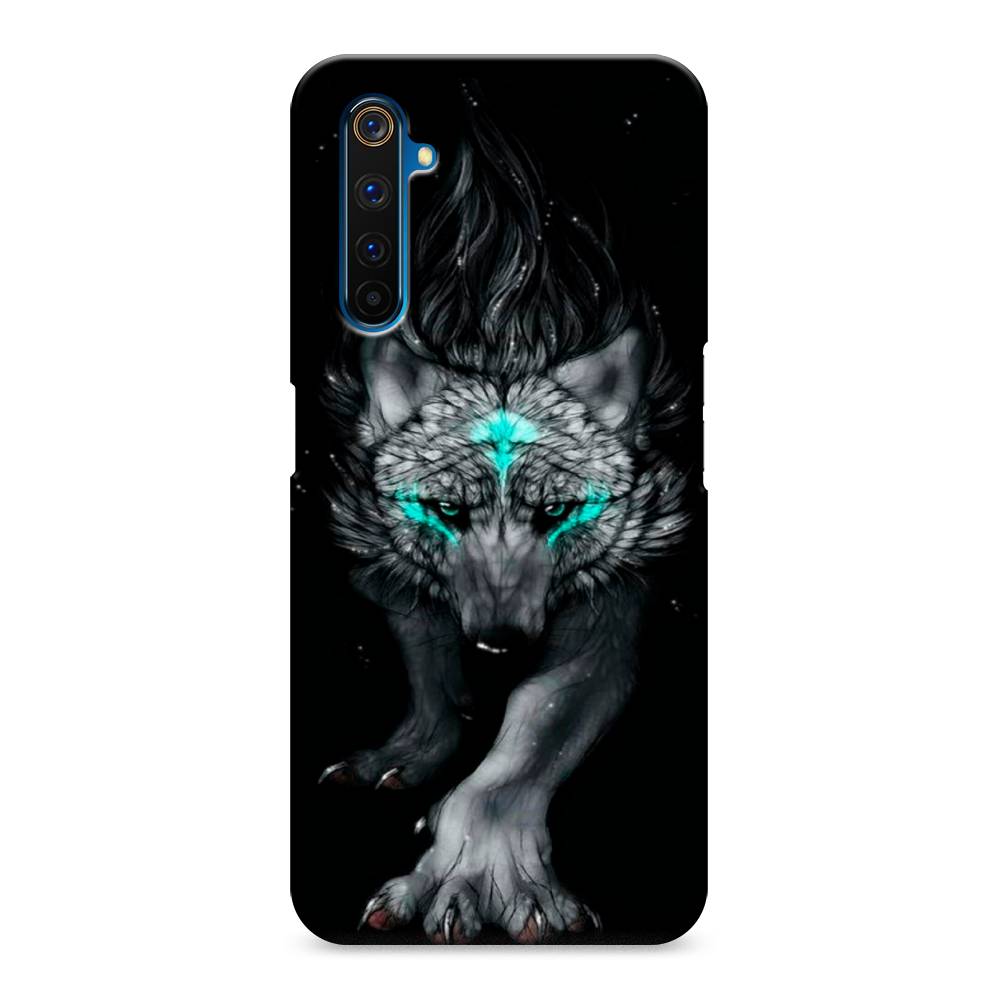

Пластиковый чехол "Волшебный волк" на Realme 6 Pro, 252820-1