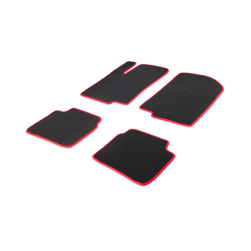 

Комплект ковриков в салон CellMat ЭВА Форд Эдж I, черный-красный