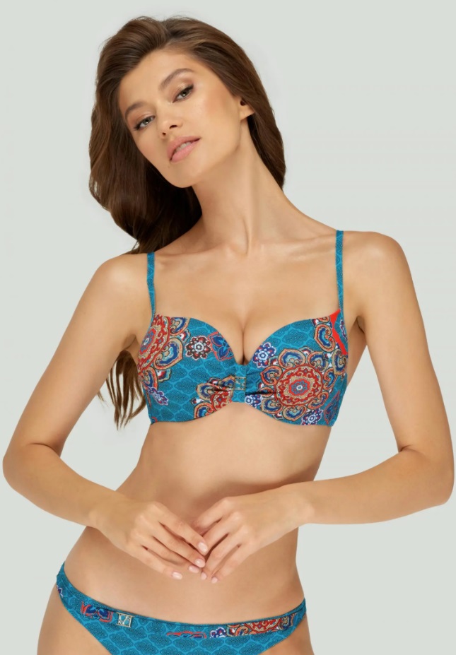 

Лиф женский MARC & ANDRÉ L2105-Y-672 бирюзовый 38C, L2105-Y-672
