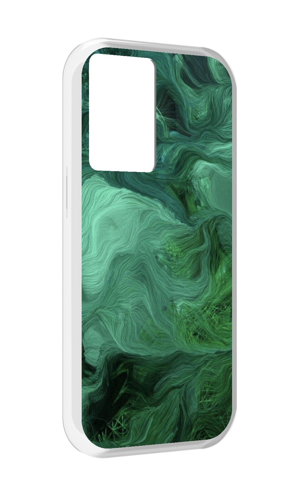 

Чехол MyPads зеленые нити для OnePlus Nord N20 SE, Прозрачный, Tocco