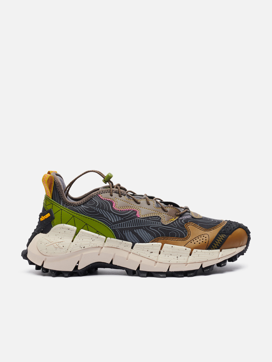 

Кроссовки мужские Reebok Zig Kinetica II Edge серые 34.5 EU, Zig Kinetica II Edge