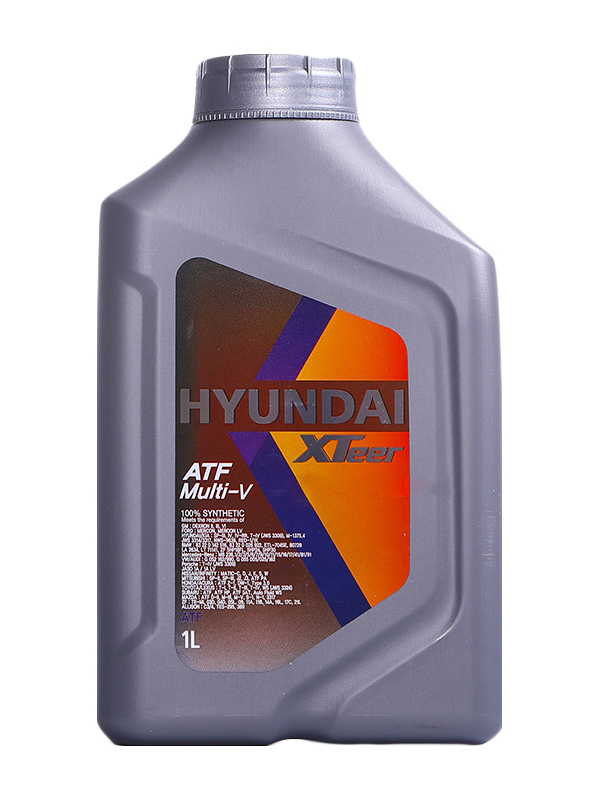 Трансмиссионное масло Hyundai XTeer atf multi v, 1л синтетическое 1011411