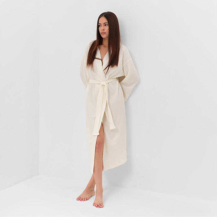 

Халат женский KAFTAN Basic line белый 50-48 RU, Basic line