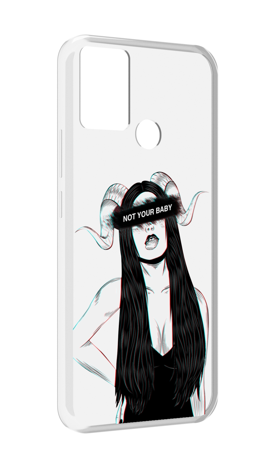 

Чехол MyPads not-your для Infinix Hot 11 Play, Прозрачный, Tocco