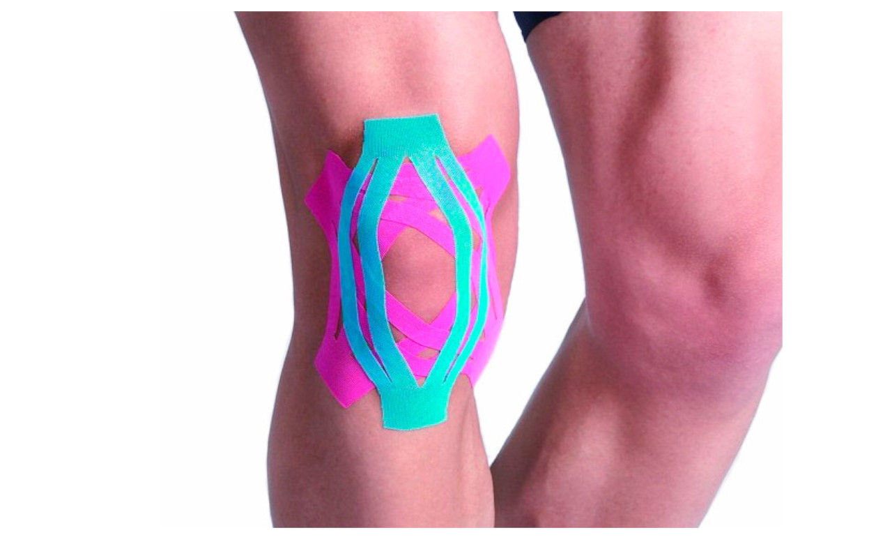 

Набор кинезио тейпов MAXTAPING LP 628L 22 см 10 штрозовый