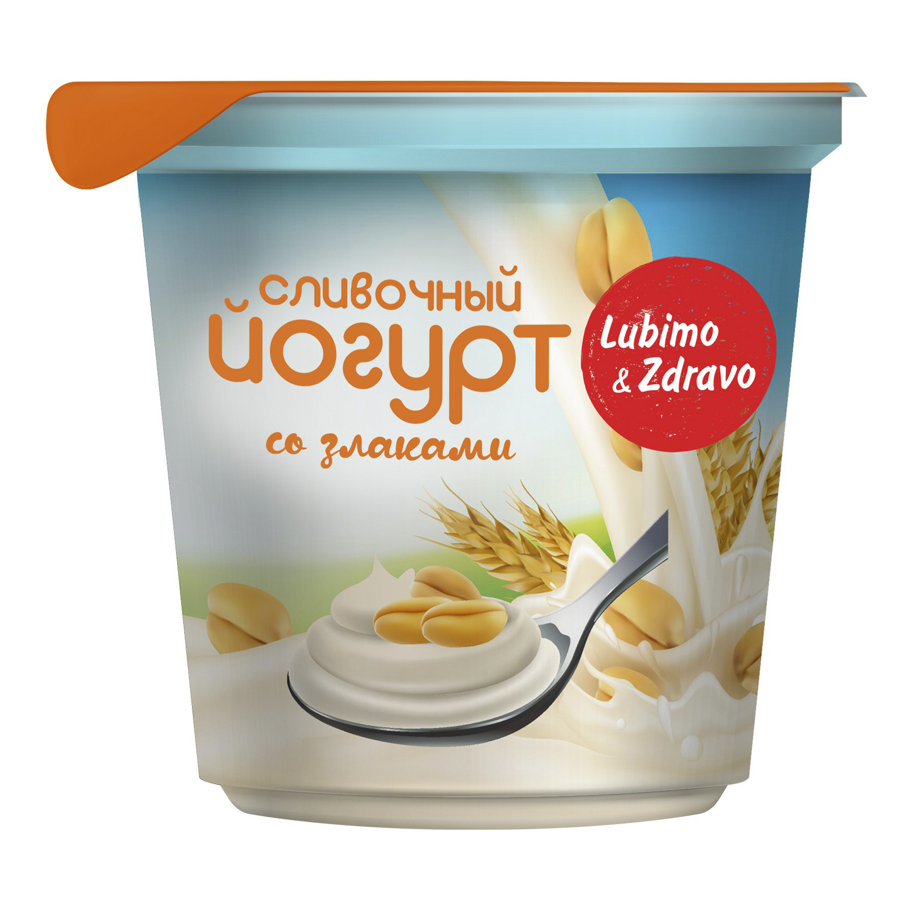 

Йогурт Lubimo & Zdravo со злаками 5% 230 г