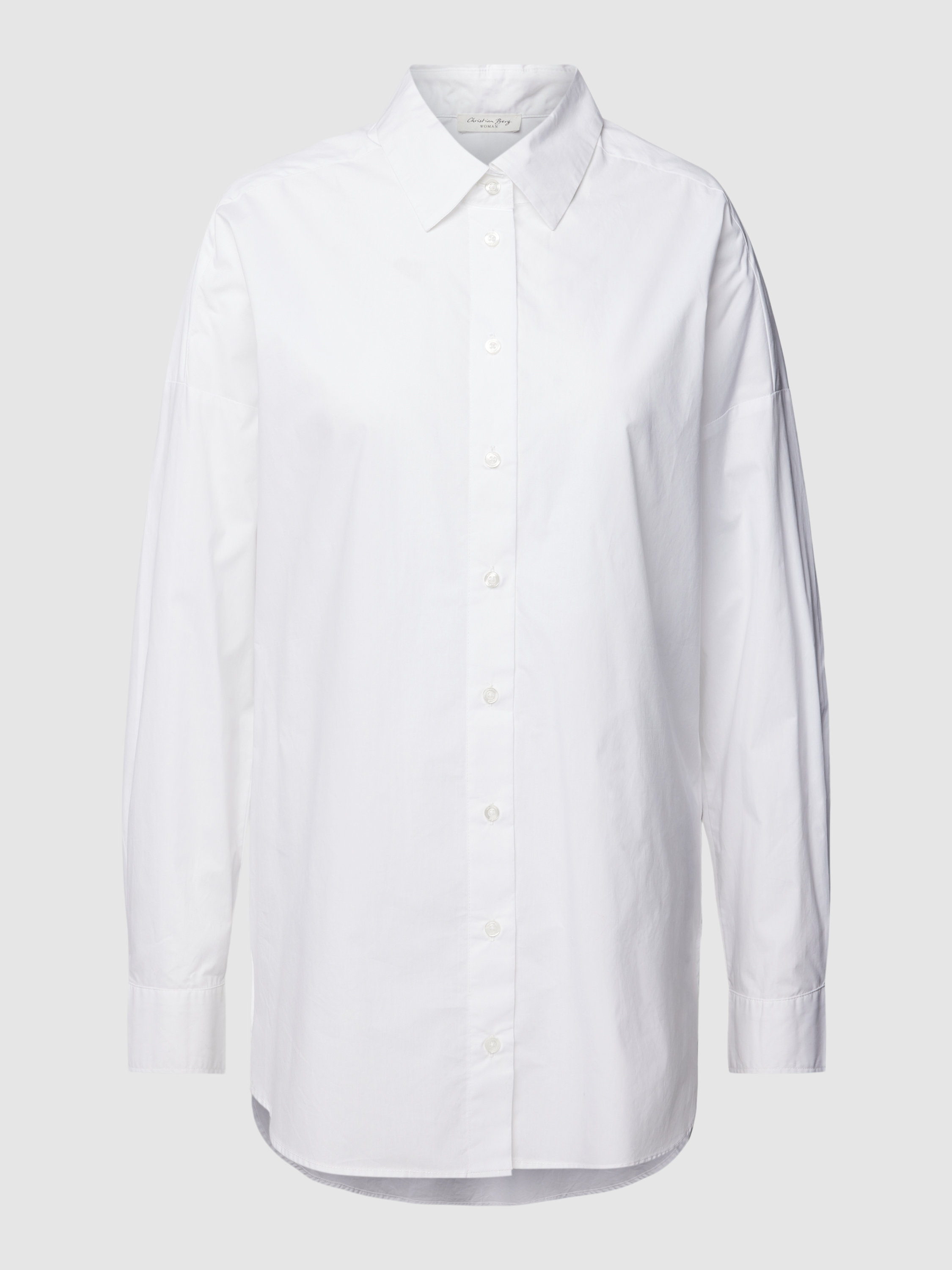 Рубашка женская Christian Berg Woman 1838079 белая 42 (доставка из-за рубежа)