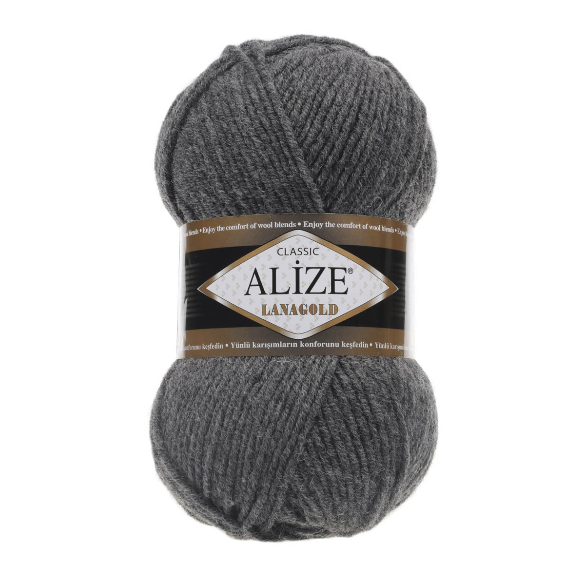 фото Пряжа alize 364095_00009 lanagold 182 серый
