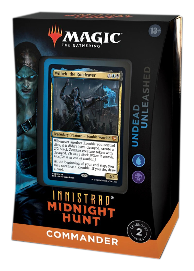 фото Колода wizards of the coast mtg commander deck 2 innistrad midnight hunt на англ. языке