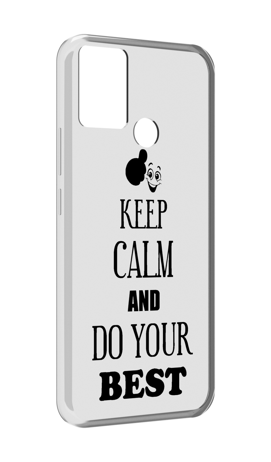 

Чехол MyPads keep-calm-and для Infinix Hot 11 Play, Прозрачный, Tocco