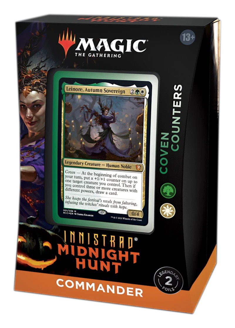 фото Колода wizards of the coast mtg commander deck 1 издания innistrad midnight hunt англ. яз.