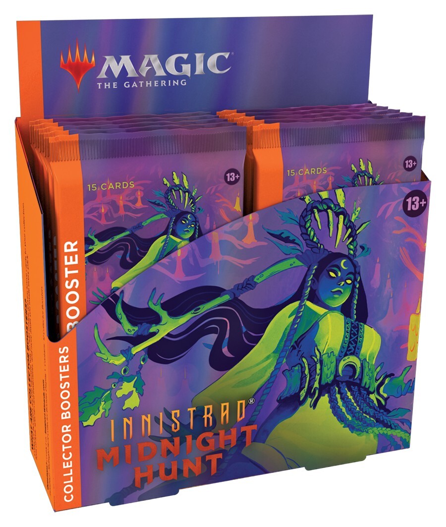 

Дисплей Wizards of the Coast коллекционных бустеров MTG Innistrad Midnight Hunt англ. яз., Разноцветный