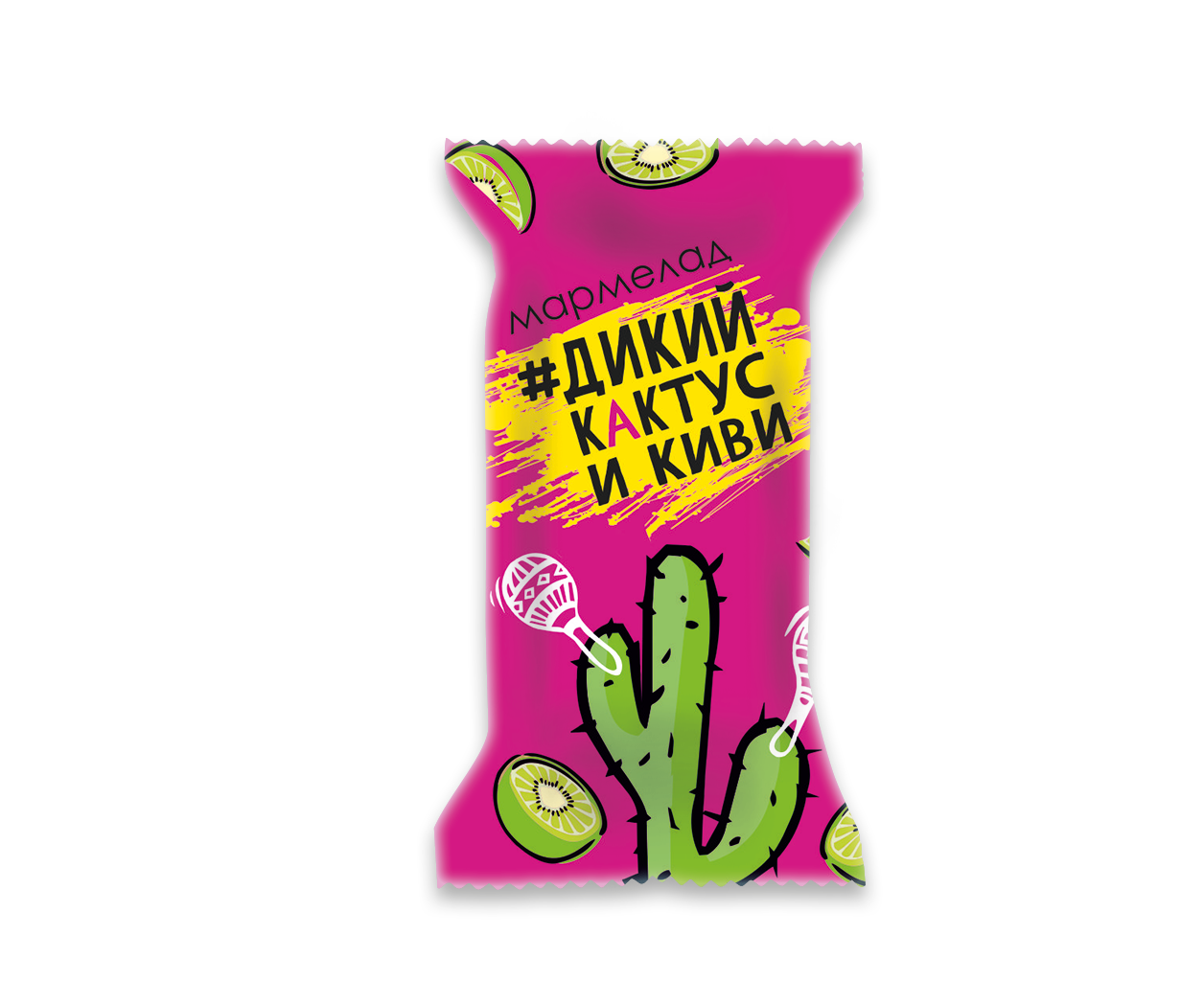 

Мармелад Дикий кактус со вкусом кактус-киви глазированный