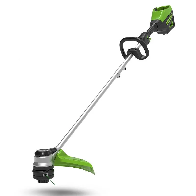 

Триммер аккумуляторный GreenWorks GD60LTk4, 60V, 40 см, бесщеточный, c АКБ 1х4Ач и ЗУ, 2108307UB