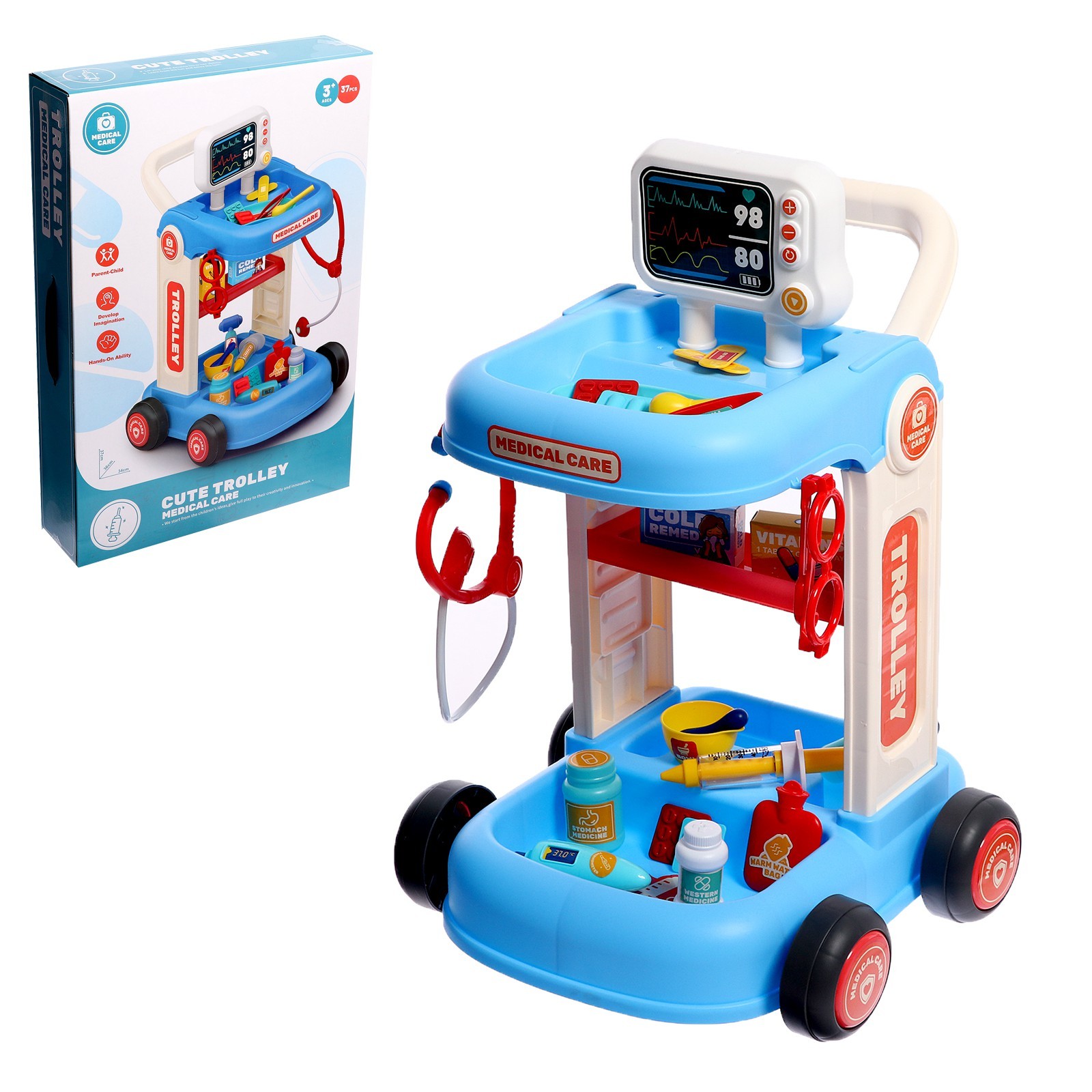 

Игровой набор Доктор 9755006 с аксессуарами, Разноцветный