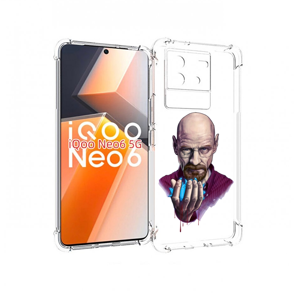 

Чехол MyPads разработчик для Vivo iQoo Neo 6 5G, Прозрачный, Tocco