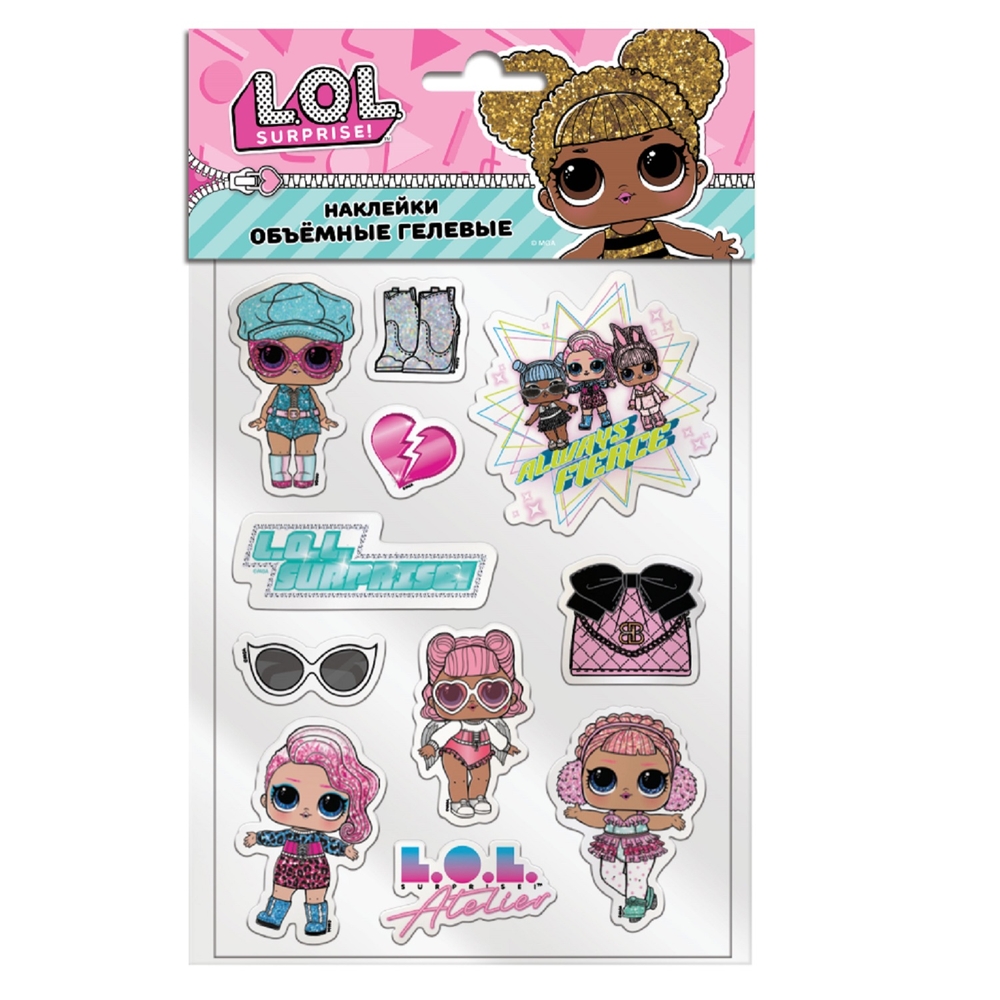 

Наклейки гелевые ND Play «L.O.L. Surprise!», дизайн 8