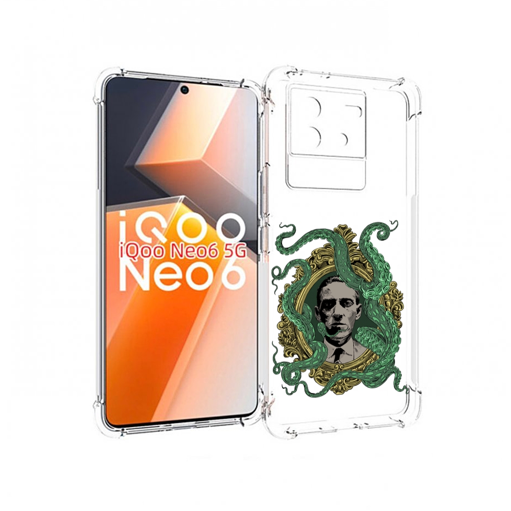 

Чехол MyPads портрет с кракеном для Vivo iQoo Neo 6 5G, Прозрачный, Tocco