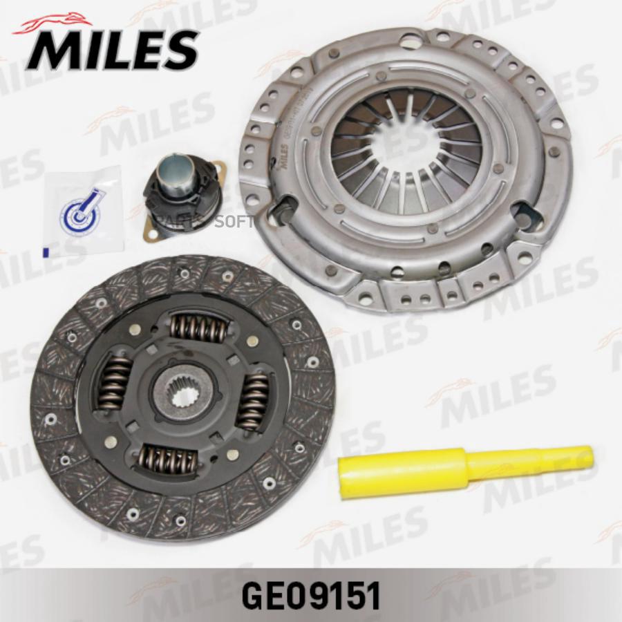 Сцепление Miles Ge09151 (D190 18z) Fabia 1,4 8кл + Выжимной Miles арт. GE09151