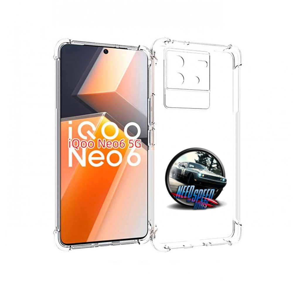 

Чехол MyPads Гонки для Vivo iQoo Neo 6 5G, Прозрачный, Tocco