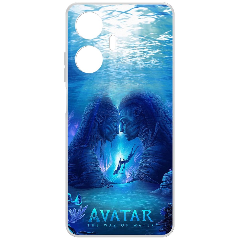 

Чехол-накладка Krutoff Clear Case Аватар - Рифы для Realme C55, Прозрачный
