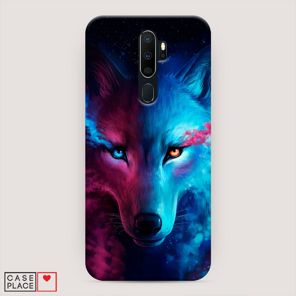 

Пластиковый чехол "Волшебный волк" на Oppo A9 (2020), 251920-1