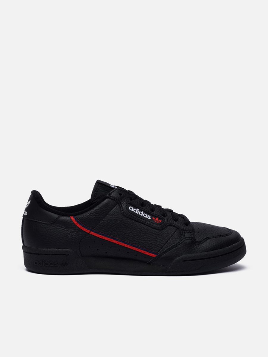 

Кроссовки женские Adidas Originals Continental 80 черные 45.5 EU, Continental 80