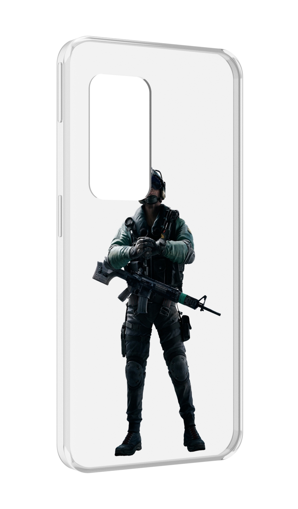 

Чехол MyPads Tom-Clancy's-Rainbow-Six-2 для UleFone Power Armor X11 Pro, Прозрачный, Tocco