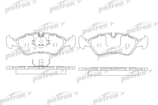 

Тормозные колодки PATRON PBP584