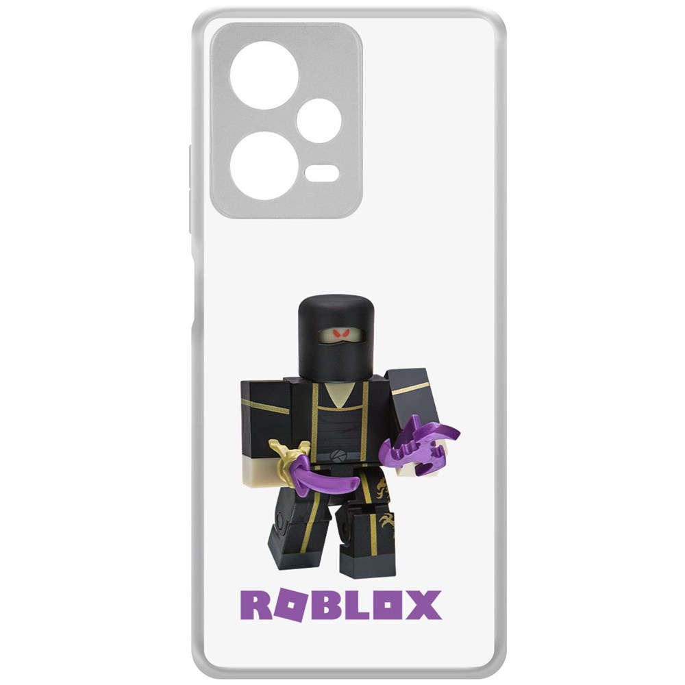 

Чехол-накладка Krutoff Clear Case Roblox-Ниндзя Ассасин для Xiaomi Redmi Note 12 Pro+ 5G, Прозрачный