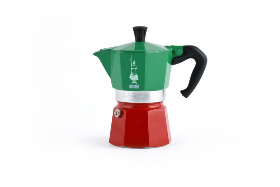 фото Гейзерная кофеварка moka express italia collection на 3 чашки bialetti