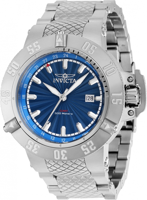

Наручные часы мужские INVICTA 37938 серебристые, 37938