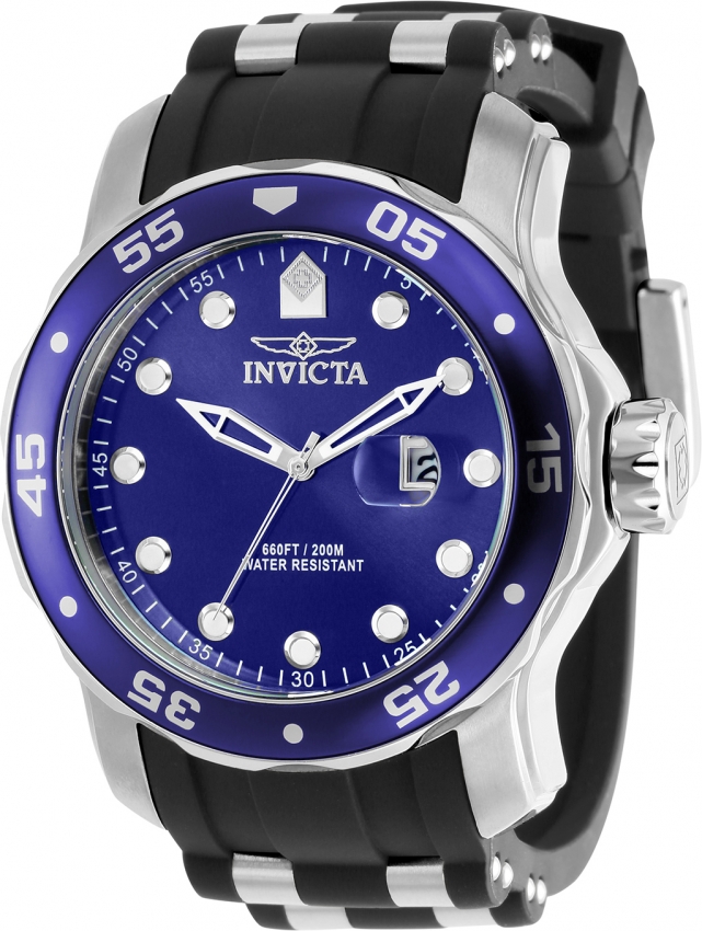 

Наручные часы мужские INVICTA 39096 черные/серебристые, 39096