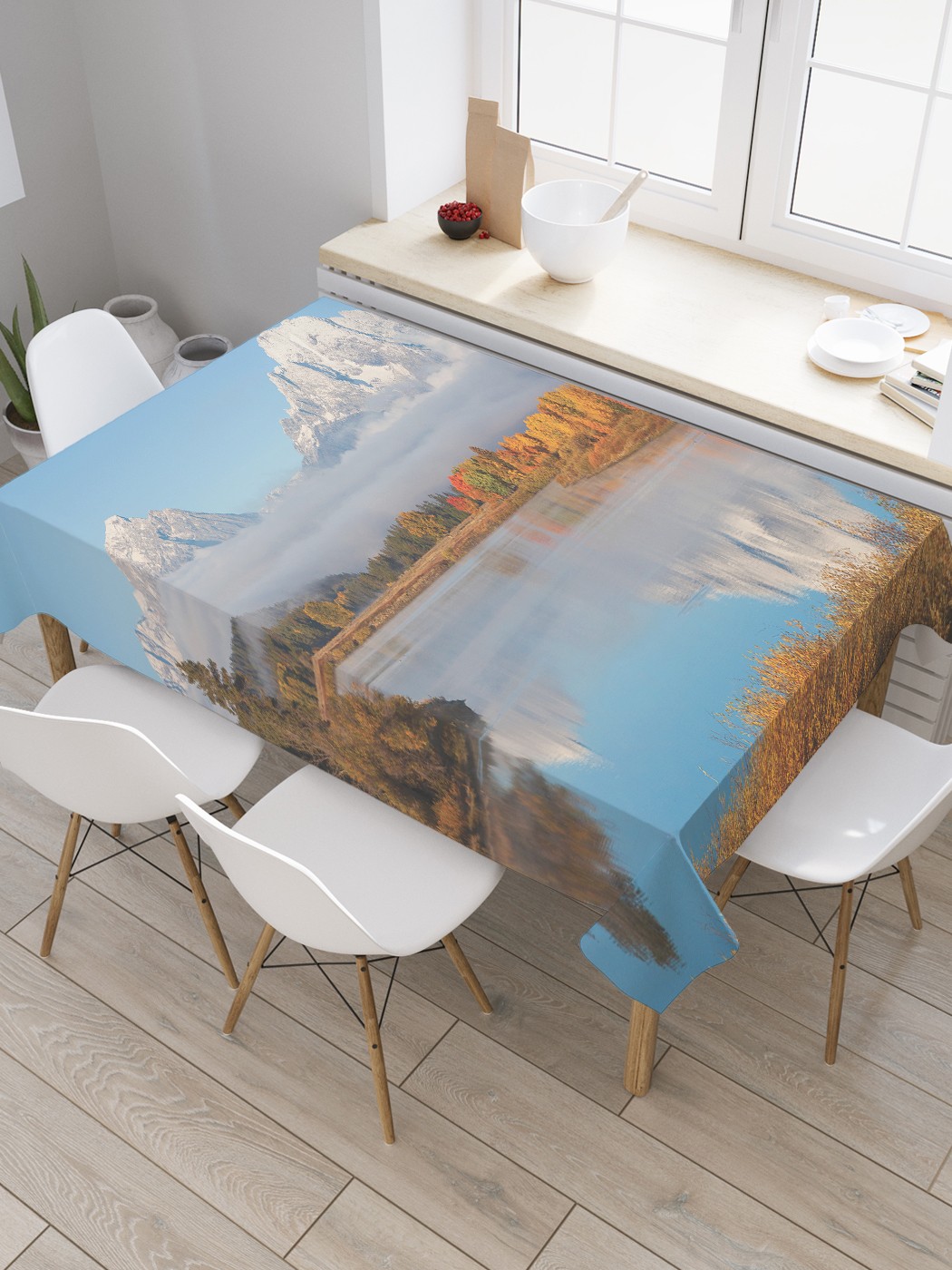 

Фотоскатерть JoyArty МУЛЬТИ 101723 120x145, Коричневый