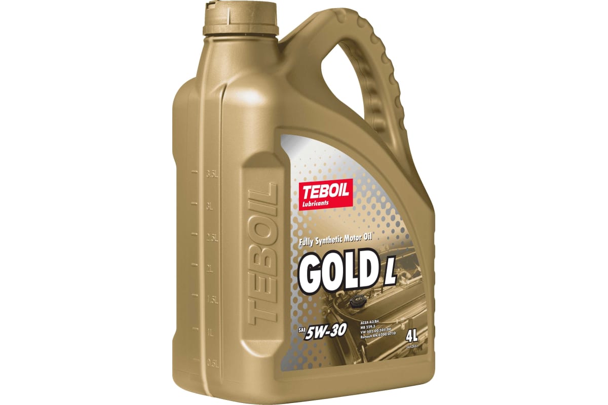 Моторное масло TEBOIL Gold L 5w30 4л