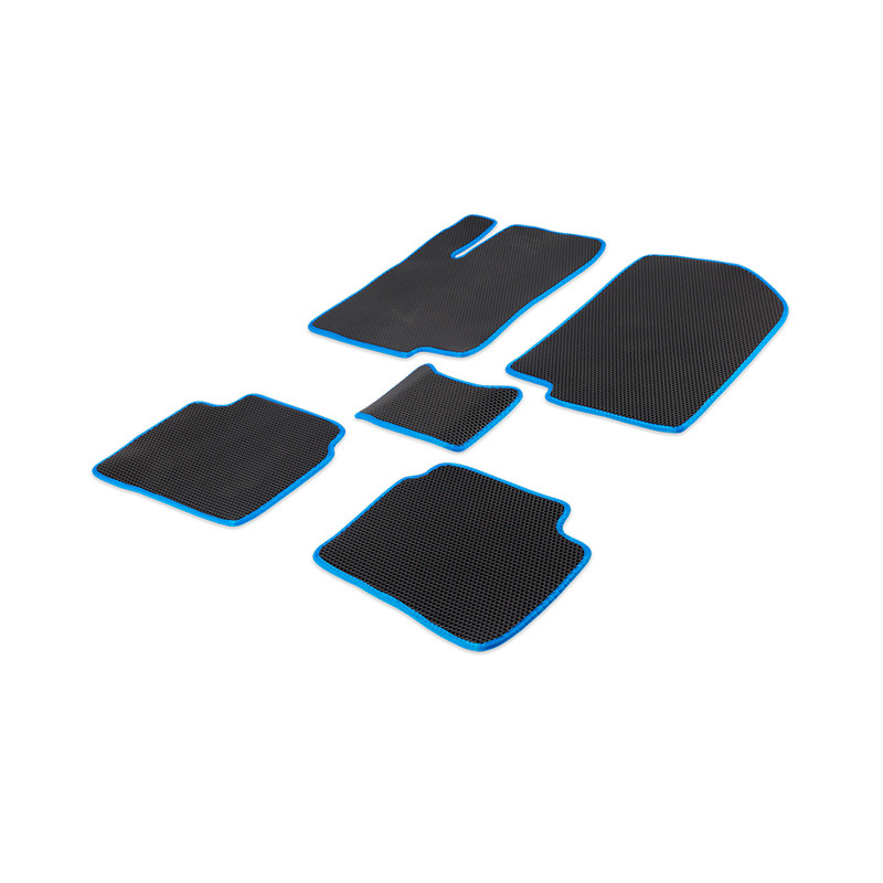 

Комплект ковриков в салон ЭВА CellMat Хонда Кросстур, черный-синий