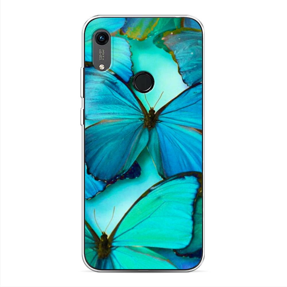 фото Чехол awog "неоновые бабочки" для honor 8a (8a pro/prime)