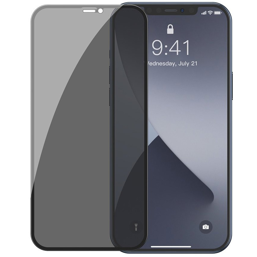 

Комплект защитных стекол для iPhone 12 mini 0.3мм Baseus Черное (SGAPIPH54N-TG01)