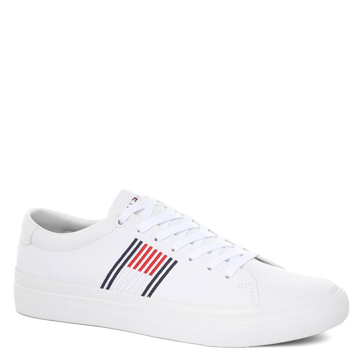 фото Кеды мужские tommy hilfiger fm0fm02853 белые 45 eu